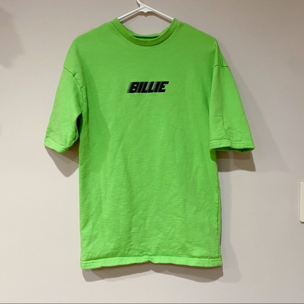 BILLIE GREEN SLIME SWEATSHIRT TEE